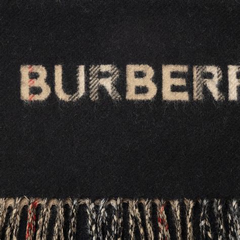 burberry sciarpa nera|burberry sciarpa regali.